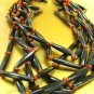 Natural Petrified Wood Beads Neck Set 1N10876