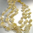 Natural Brown Quartz Stones Necklace 1N2579074