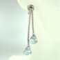 Sterling Silver Lavender CZ Earrings 1E009211