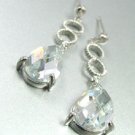 Clear Crystals Sterling Silver Earrings 1E4007079