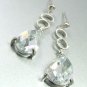 Clear Crystals Sterling Silver Earrings 1E4007079