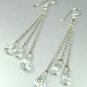 Clear Crystals Sterling Silver Earrings 1E4007063