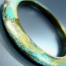Black Blue Gold Marble Bangle Bracelet 1B0804853