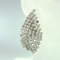 Silver Rhinestone Crystals Earrings 1E4001603