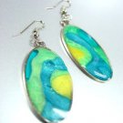 Colorful Resin Dangle Earrings 1E400392A