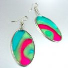 Colorful Resin Dangle Earrings 1E400392D