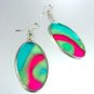 Colorful Resin Dangle Earrings 1E400392D