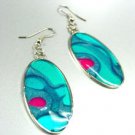 Colorful Resin Dangle Earrings 1E400392E