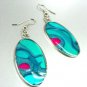 Colorful Resin Dangle Earrings 1E400392E