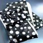  Black White Polka Dots Buckle Wrap Belt 1BTB0012433