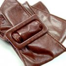 Brown Buckle Wrap Belt  1BTB1038008