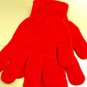 Red Chenille Fashion Glove 1GLOVE466C