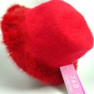 Red Angora with Rabbit Fur Trim Fashion Hat 10H400205