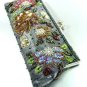Grey Crystal Beads &  Sequins Handbag Bohemian Clutch BAG007