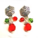 1 Dozen Earrings Christmas Snowflakes  SOLD OUT