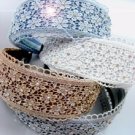 Dozen Assorted Lace Crystals Head Bands