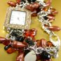 Brown Pearls Beads Shells Cha Cha Watch