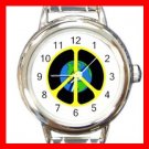 Peace on Earth Italian Charm Wrist Watch 010