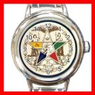 Order of the Eastern Star Italian Charm Wrist Watch 029