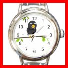 3D Bird Hobby Italian Charm Wrist Watch 041