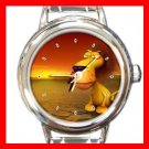 3D Lion Animal Hobby Italian Charm Wrist Watch 043