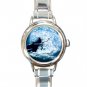 Halloween Witch Italian Charm Wrist Watch 057