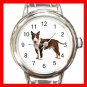 Bull Terrier Dog Pet Animal Italian Charm Wrist Watch 073