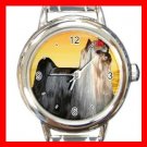 Yorkshire Terrier Dog Italian Charm Wrist Watch 079