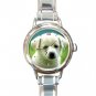 Cute Puppy Dog Italian Charm Wrist Watch 093