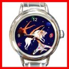 Taurus Zodiac Italian Charm Wrist Watch 107