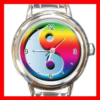 Yin Yang Chinese Italian Charm Wrist Watch 111