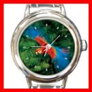 Parrot Flying Italian Charm Wrist Watch 117