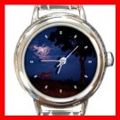 Lion at Night Italian Charm Wrist Watch 123