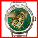 Rare Butterfly Italian Charm Wrist Watch 136