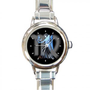 Zodiac Virgo Round Italian Charm Wrist Watch 172