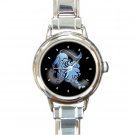 Zodiac Leo Round Italian Charm Wrist Watch 181