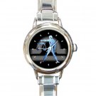 Zodiac Libra Round Italian Charm Wrist Watch 182