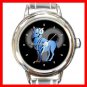 Zodiac Aries Round Italian Charm Wrist Watch 186