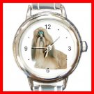 Shihtzu Dog Pet Animal Round Italian Charm Wrist Watch 212