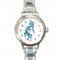 Kokopelli Kokopele Love Round Italian Charm Wrist Watch 213