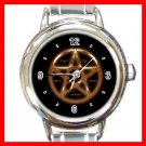 WICCA WICCAN PAGAN Round Italian Charm Wrist Watch 217