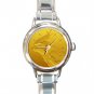 Cockatiel Diamond Eye Round Italian Charm Wrist Watch 241