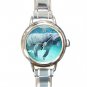 Manatee COOL Sea Round Italian Charm Wrist Watch 247