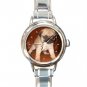 PUG Dog Pet Animal Round Italian Charm Wrist Watch 248
