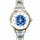 Libra Zodiac Round Italian Charm Wrist Watch 262