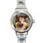 Shetland Sheepdog DOG Pet Animal Round Italian Charm Wrist Watch 296