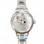 Samoyed DOG Pet Animal Round Italian Charm Wrist Watch 302