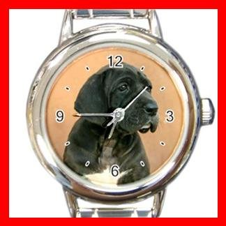 Neapolitan Mastiff DOG Pet Animal Round Italian Charm Wrist Watch 322