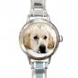 Labrador DOG Pet Animal Round Italian Charm Wrist Watch 328