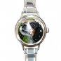 King Charles Spaniel DOG Pet Animal Round Italian Charm Wrist Watch 331